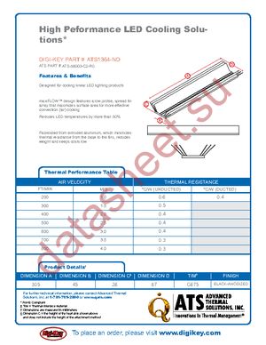 ATS-58003-C2-R0 datasheet  